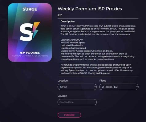 Surge Proxies .